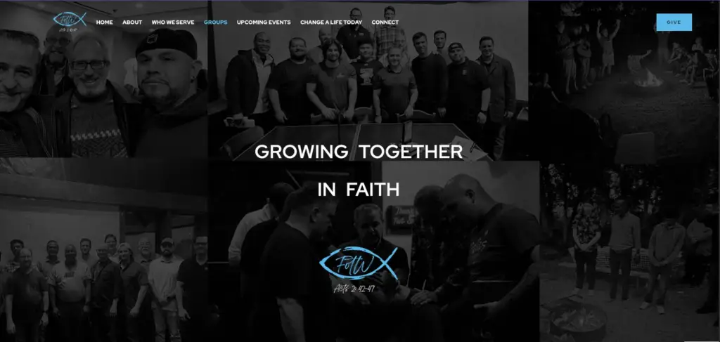 Página de grupos del ministerio Followers of the Way